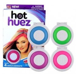 Hot Huez - omyvatelné vlasové barvy s rychlým aplikátorem