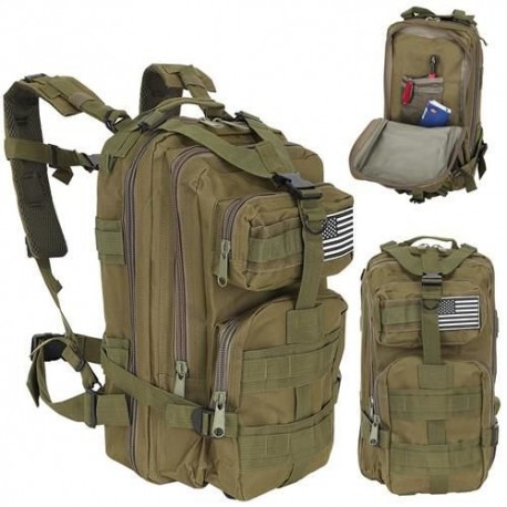 Vojenský batoh 28L zelená ISO 8916