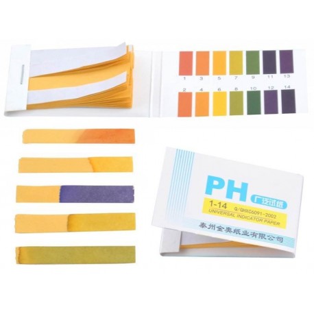 PH papírky 80 ks ISO 2850