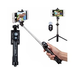 Selfie tyč Tripod bluetooth s dálkovým ovladačem
