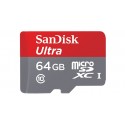 SanDisk microSDXC 64GB UHS-I U1 + adaptér