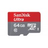 SanDisk microSDXC 64GB UHS-I U1 + adaptér