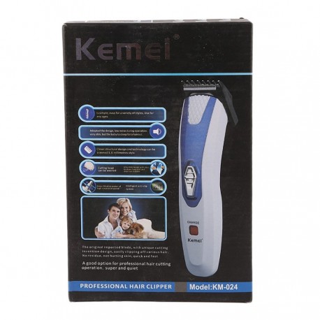Kemei bezdrátový zastřihávač vlasů KM-024