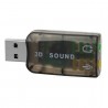 Externí USB 5.1 zvuková karta 3D