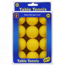 Míčky ke stolnímu tenisu 12ks oranžové