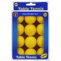 Míčky ke stolnímu tenisu 12ks oranžové