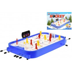 Hra lední hokej stolní s ukazatelem skore plast