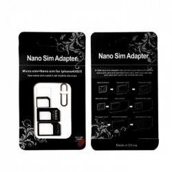 Adaptér nano sim (3v1)