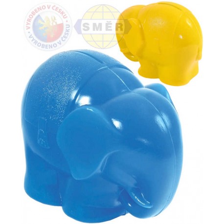 SMĚR Pokladnička (kasička) Slon plastová 2 barvy