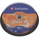 DVD-R 4,7GB 16x 10SP Verbatim