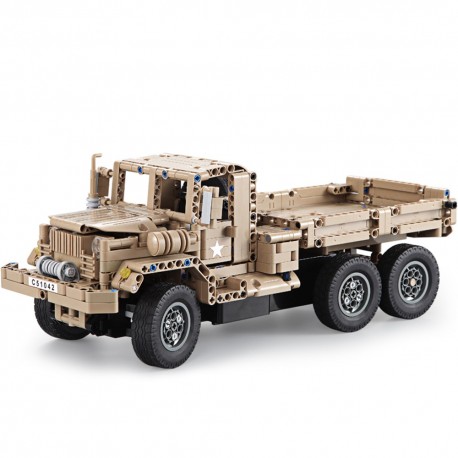CaDFI Military Trucks C51042W  - stavebnice na dálkové ovládání - 545 ks