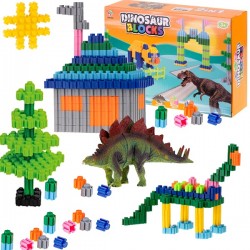 Velká sada stavebních bloků s dinosaury 290ks