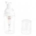 Plastová lahvička na kosmetiku s rozprašovačem pěny na mýdlo 60 ml