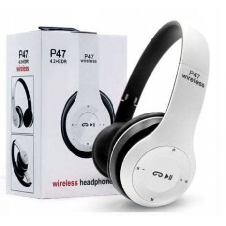 Skládací bezdrátové sluchátka P47 Bluetooth 5.0