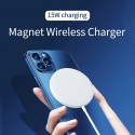 Magnetic 15W Qi Bezdrátová nabíječka pro iPhone USB-C