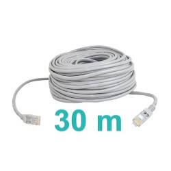 Síťový kabel RJ45-RJ45, 30m šedá