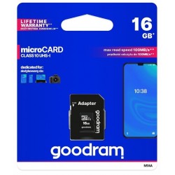 Paměťová karta Goodram Micro SDHC 16GB
