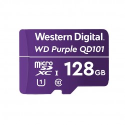 Paměťová karta WD Purple microSDXC 128GB Class 10 U1