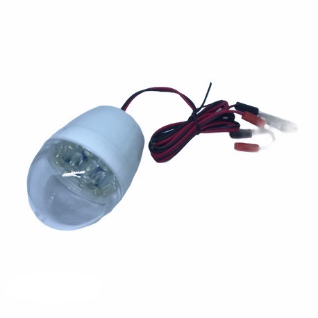 Light LED žárovka 12V s krokosvorkami