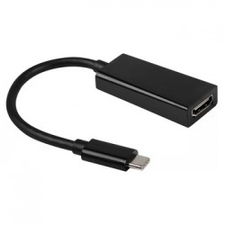 Adaptér - USB-C na HDMI 4K*2K 0,25m černý
