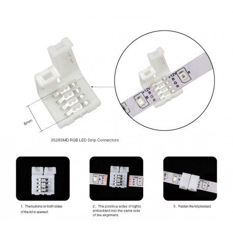 Svorkovnice pro LED pásky 5 kusů