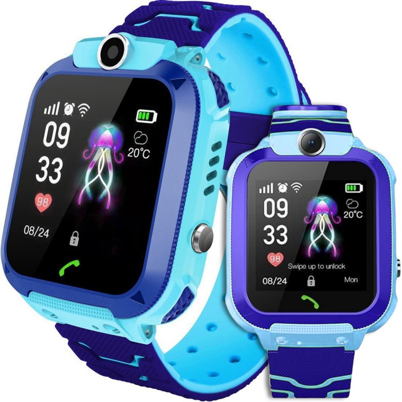 Dětské Smartwatch Q12 s GPS Modrá