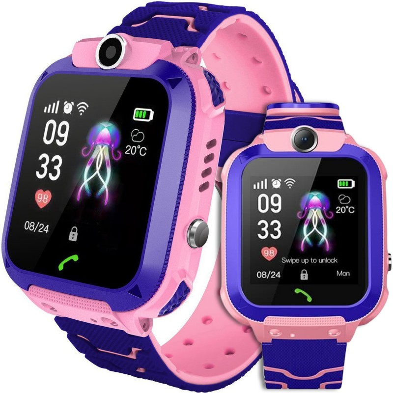 Dětské Smartwatch Q12 s GPS Růžová